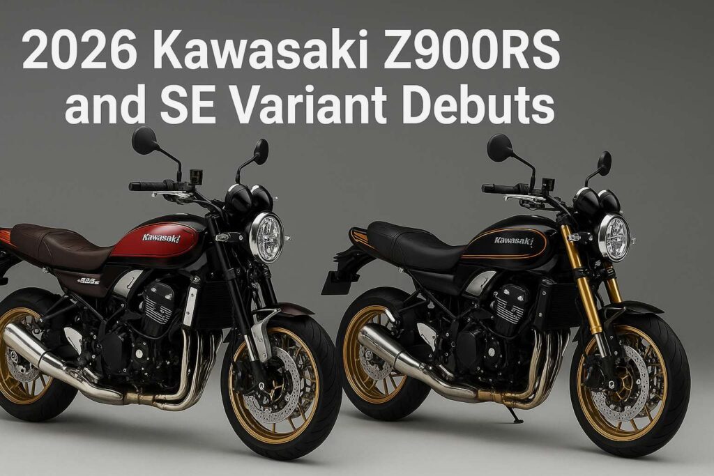 2026 Kawasaki Z900RS And SE Variant Debuts