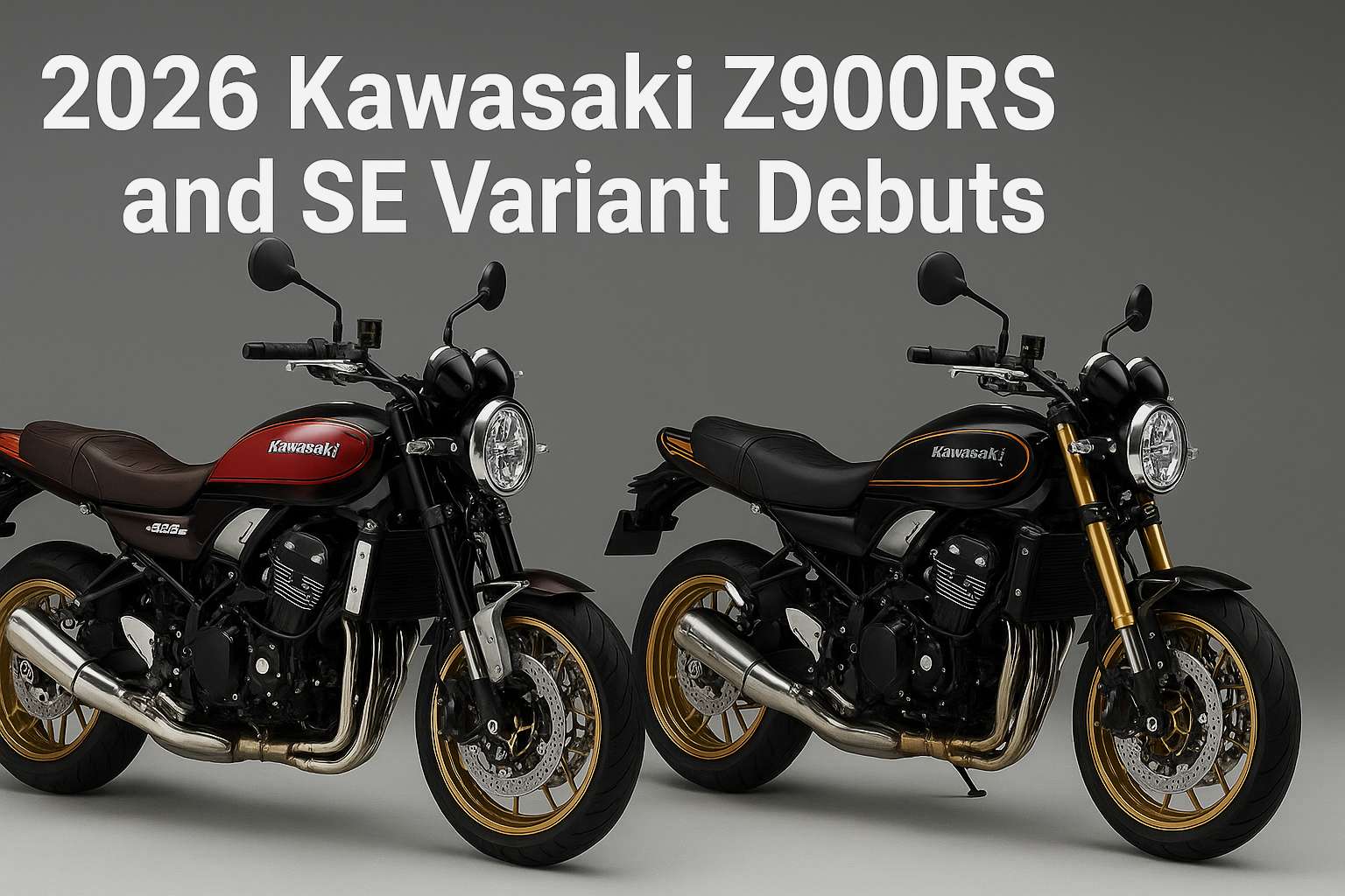 2026 Kawasaki Z900RS And SE Variant Debuts