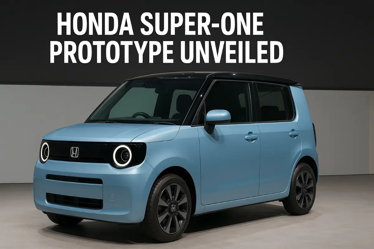 Honda Super-One Prototype Compact EV Unveiled