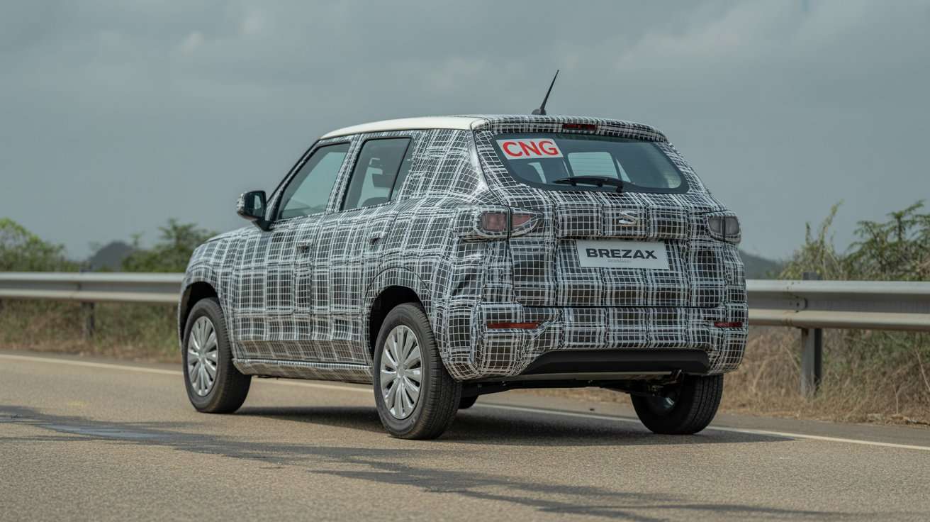 2026 Maruti Brezza Facelift Spied Testing