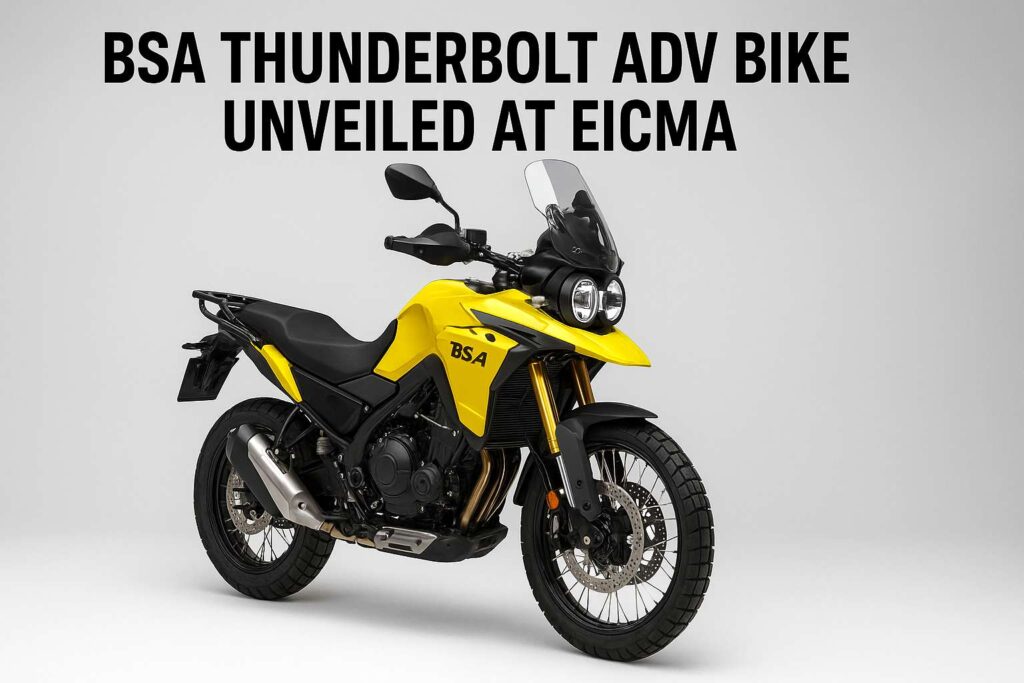 BSA Thunderbolt ADV Bike Unveiled At EICMA
