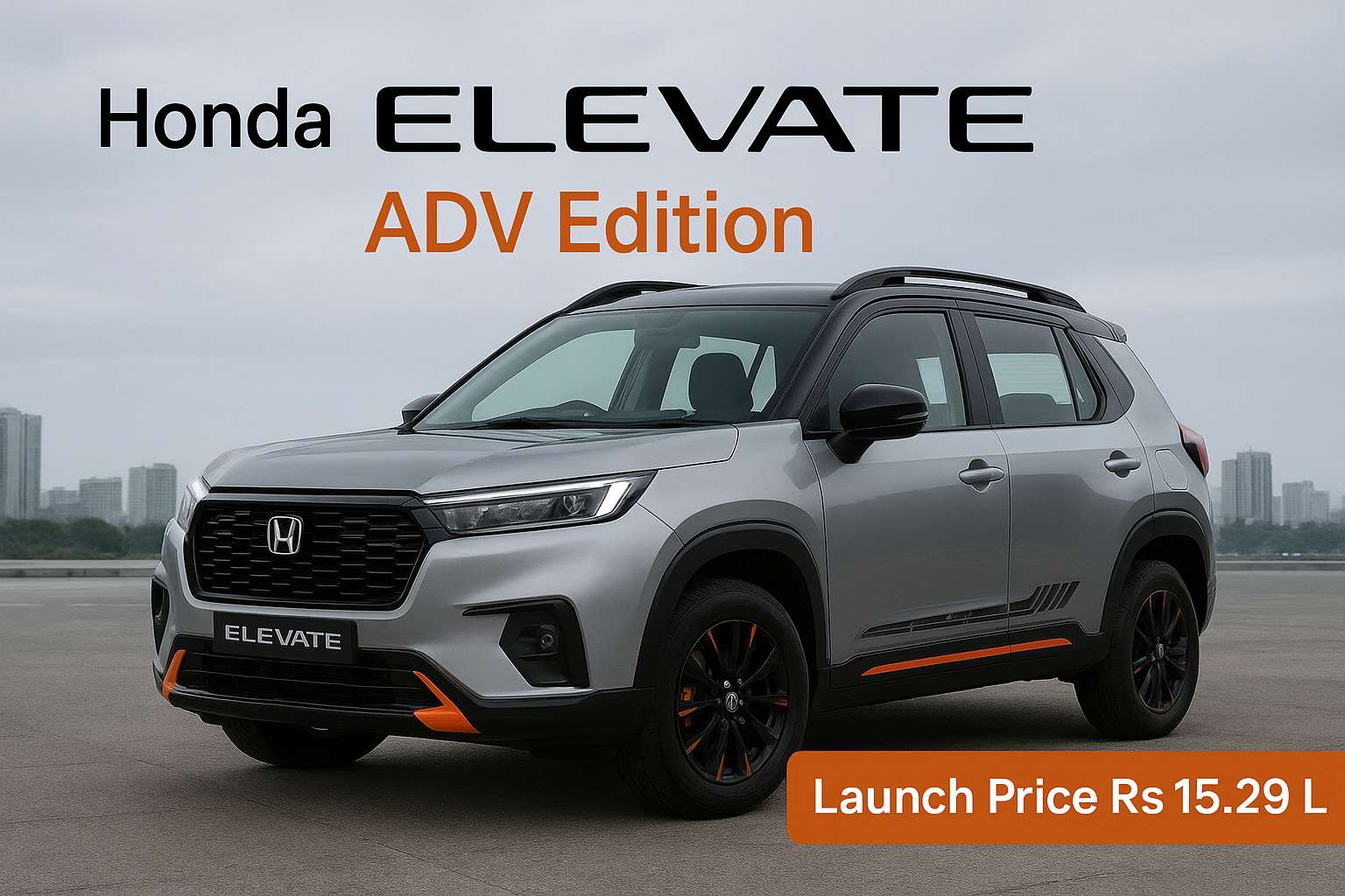 Honda Elevate ADV Edition Launch Price Rs 15.29 L