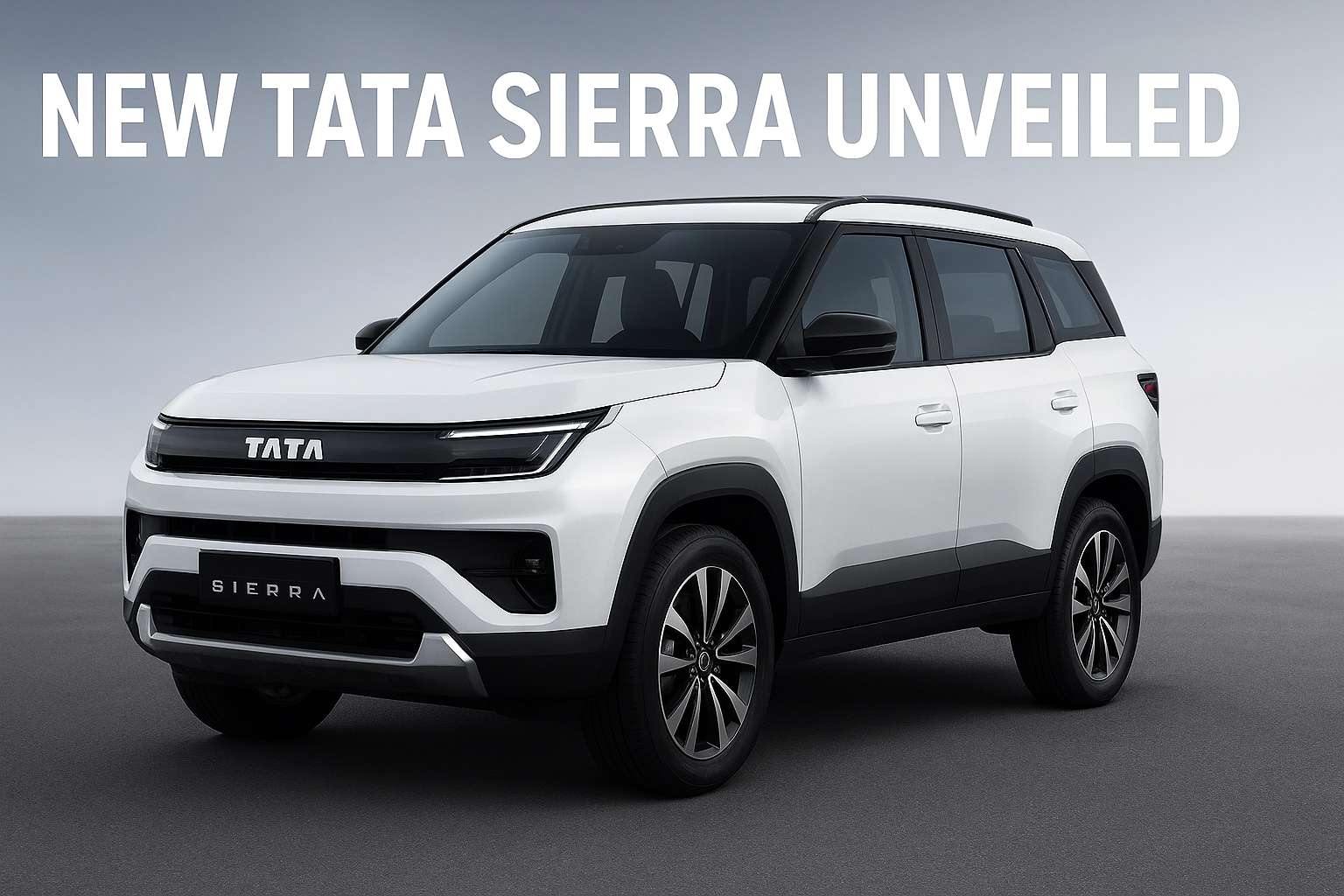 New Tata Sierra Unveiled