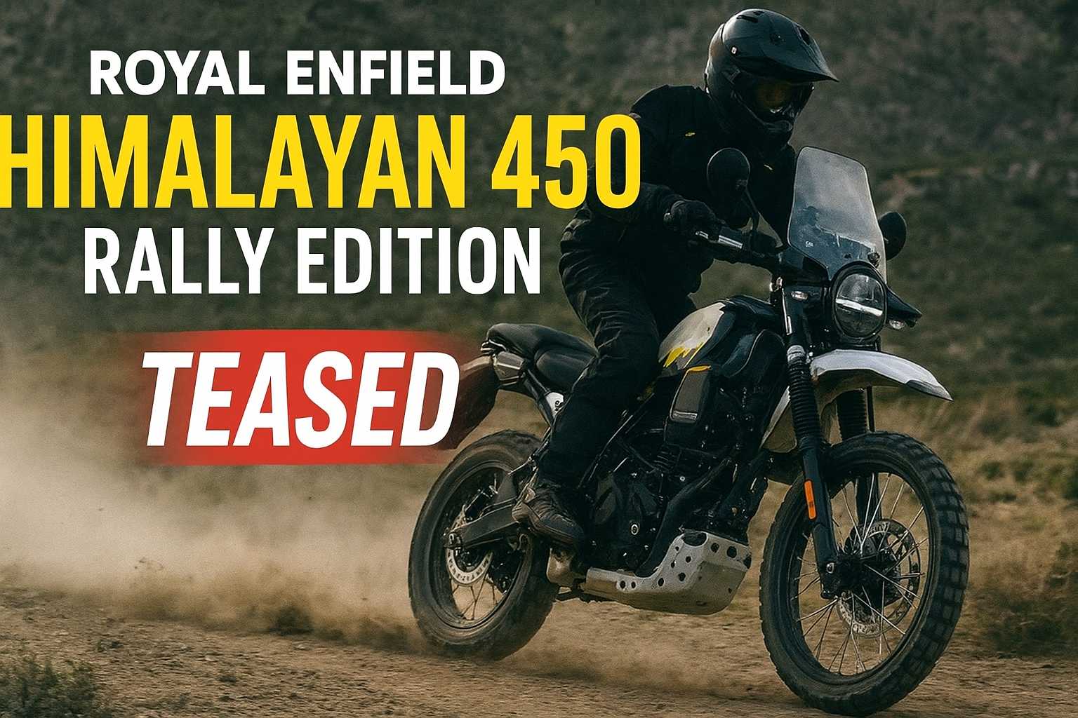 Royal Enfield Himalayan 450 Rally