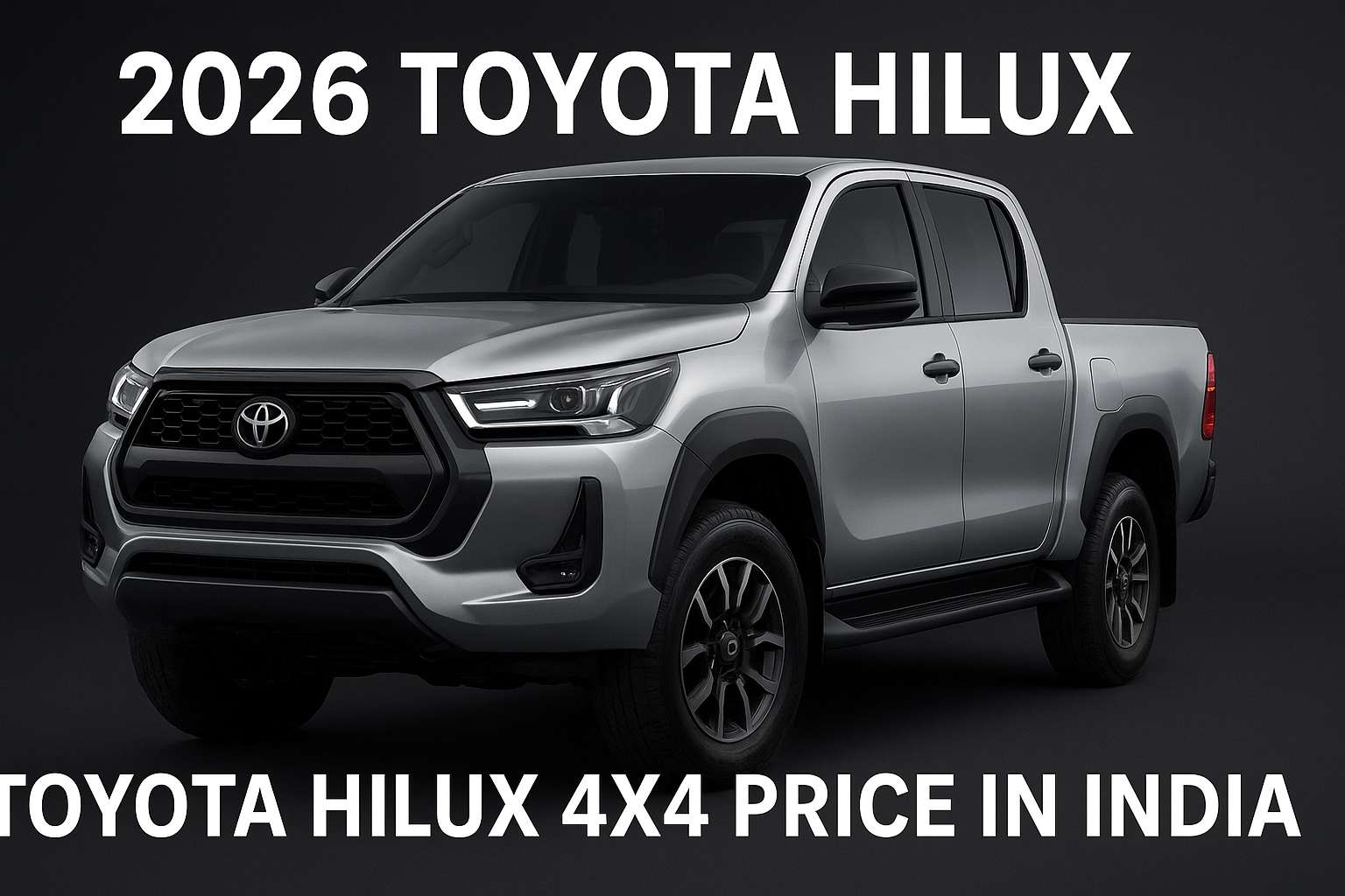Toyota Hilux 4X4 price in India