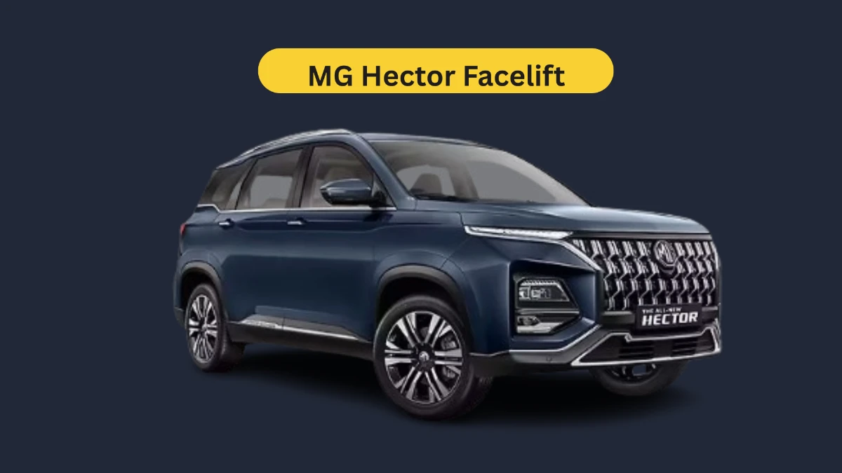 mg hector facelift launched