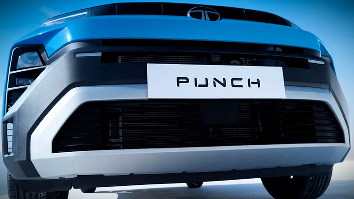 Tata Punch Facelift Teaser
