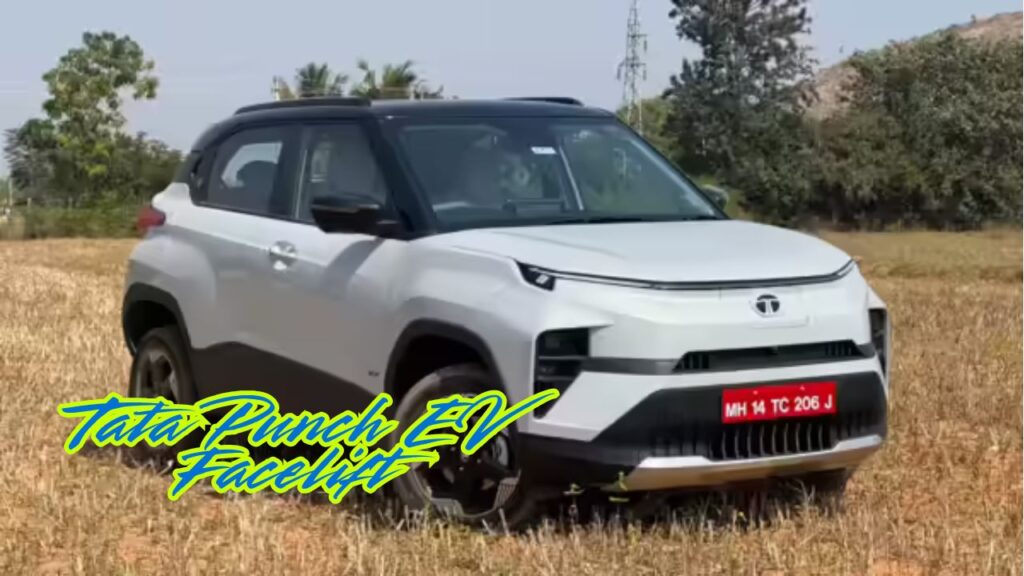Tata Punch EV Facelift