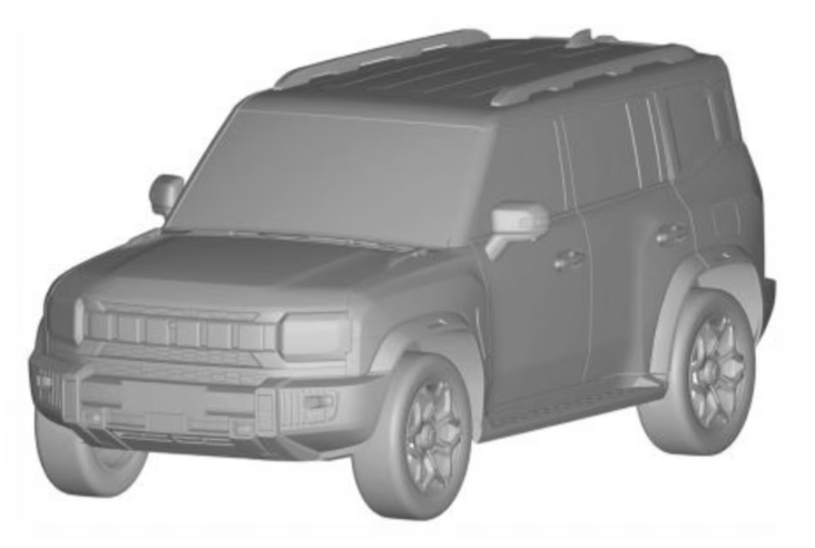 Chery Jetour T2 India Patent