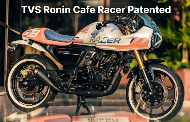 TVS Ronin Cafe Racer Patented