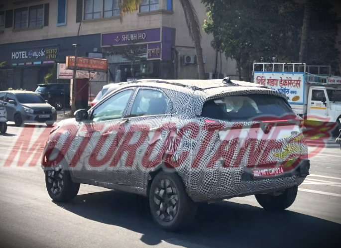 New Tata Nexon Spied