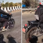 Sportier Triumph Bonneville 400 Spied